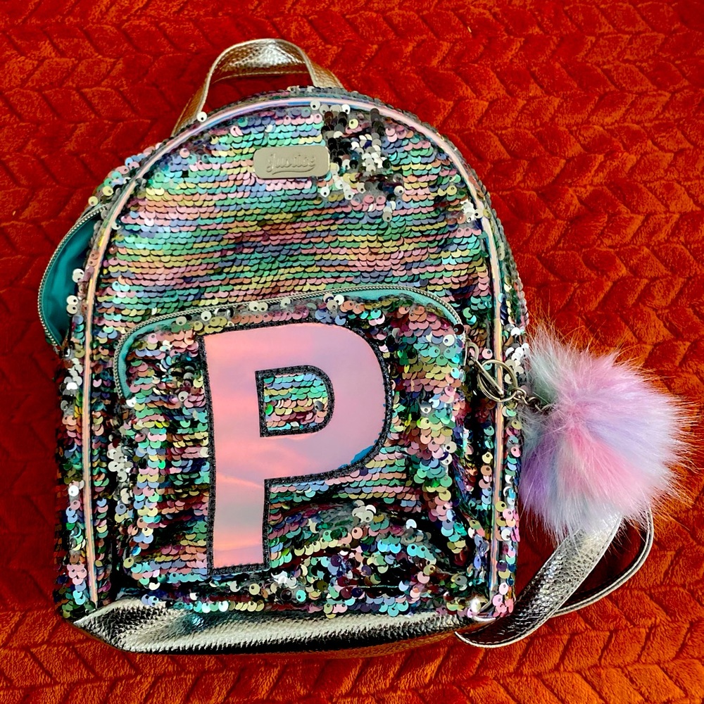Justice Backpack with Large P  !